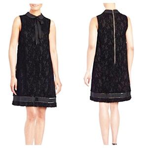 Karl Lagerfeld Elegant Black Sleeveless Dress Size 10